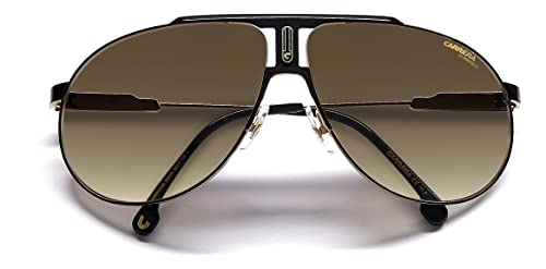 Carrera PANAMERIKA65 Aviator Sunglasses, Black Gold, 65mm, 11mm4