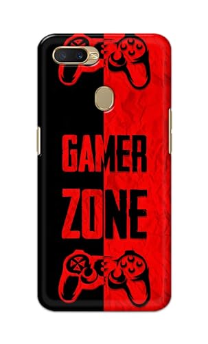 Image of Printed Hard Back Cover Case for Oppo A7 | Oppo A5s | Oppo A12 | Oppo A11k | Oppo A12s Back Cover (Gamer Zone) -1111