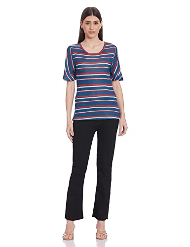Image of Pepe Jeans Women's Striped Relaxed Fit Shirt