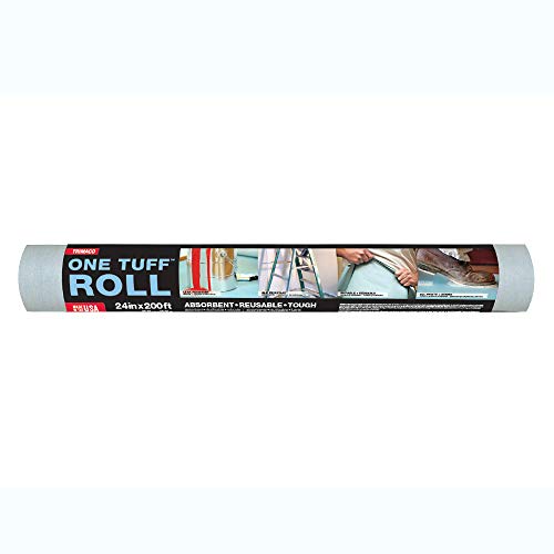 Best Promo Trimaco 90200 24-inch x 200-feet One Tuff Floor Protector, 200-ft, White