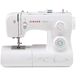 Maquina Coser Singer Fashion Mate Singer Talent 3321 Máquina de Coser, Blanco, 45,7 x 22,2 x 35,6