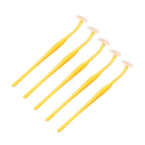 WOFASHPURET 5pcs Brow Razors Reusable Facial Hair Razors Eyebrow Scissors for Women Eyebrow Shaver Random Color