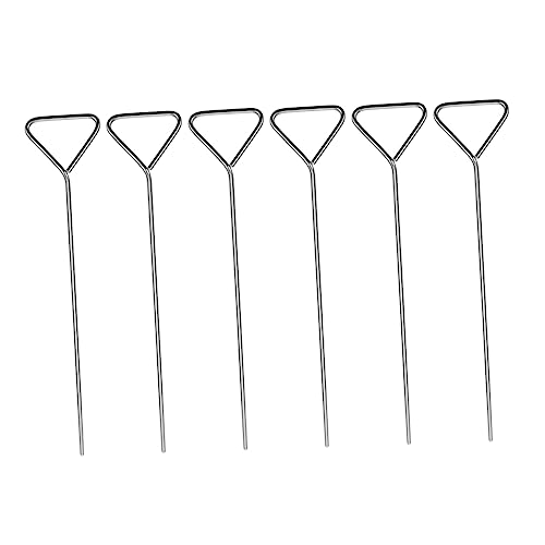 OUNONA 6pcs Stainless Steel Coating Rod Laboratory Wide Spreading Laboratory Tool Lab Tools Cell Spreaders Reusable Cell Cell Spreading Silver