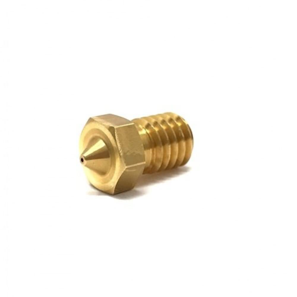 M6 Thread Brass Nozzle V5 V6 UM Compatible – 1.75mm x 0.2mm (for 3D printer) (1 pcs)-image-19
