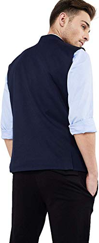 Image of Dhingra Men's Solid Nehru Jacket