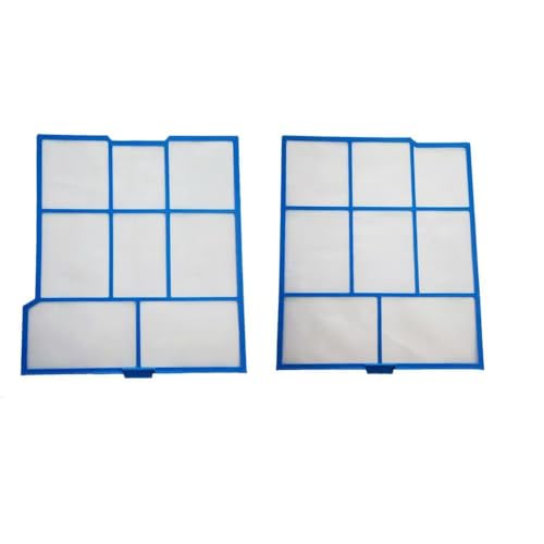 Filtro de aire acondicionado profesional, marco de plástico con malla fina, compatible con Panasonic y Hitachi (C: 30 x 32,8 cm y 29,2 x 32,8 cm)