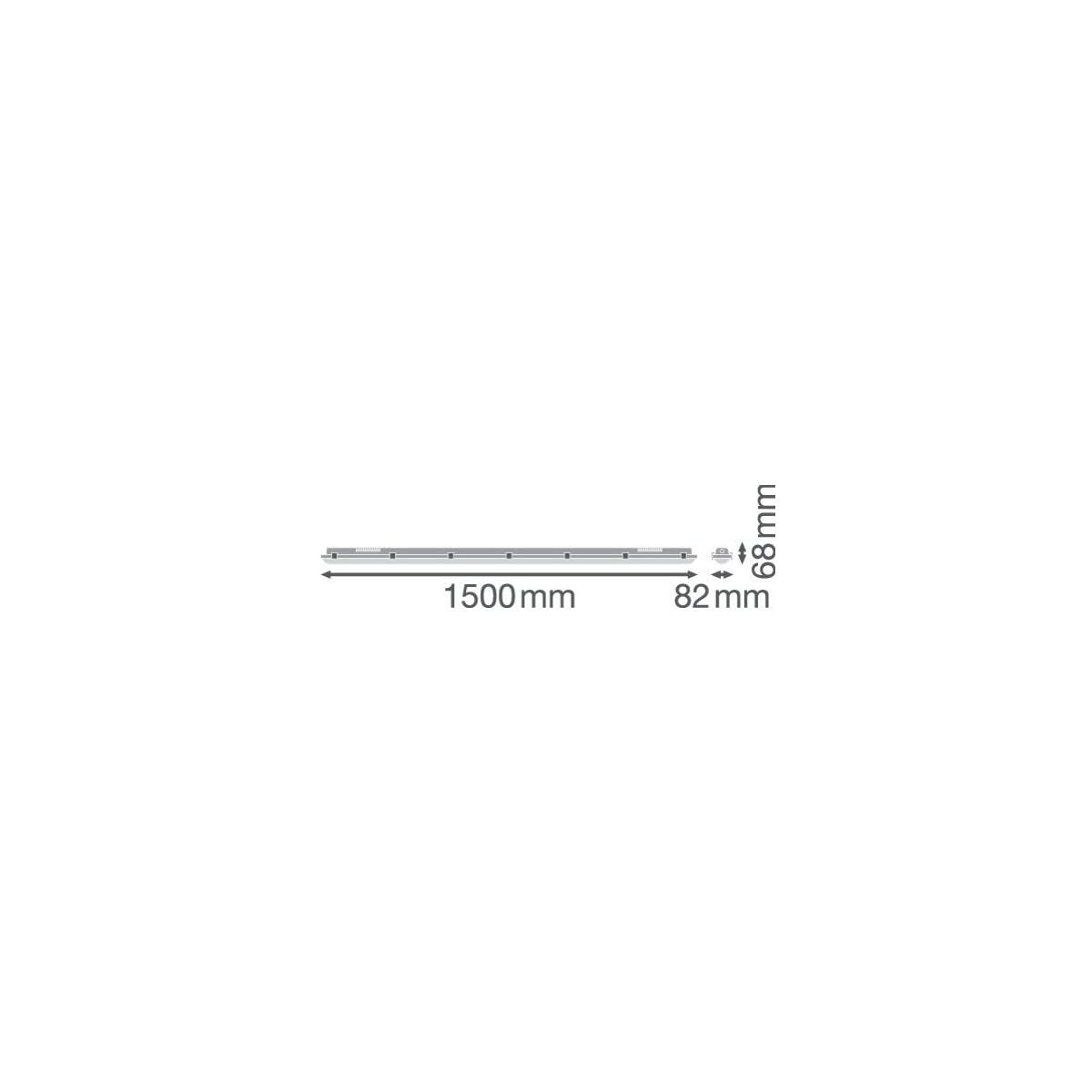 Ledvance Feuchtraumleuchte DPDALI150046W840IP65