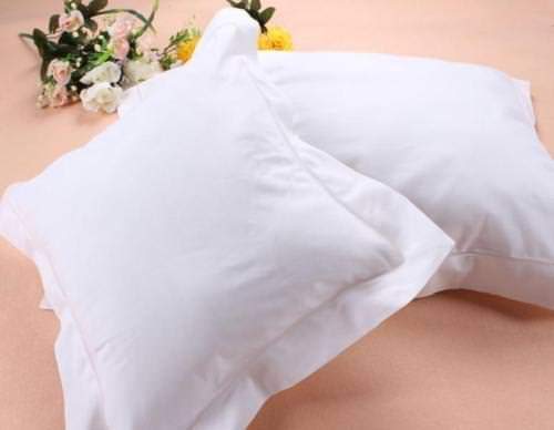 Image of Travel Pillowcase 12x16 500 Thread Count Egyptian Cotton Set of 2 Toddler Pillowsham 100% Egyptian Cotton (Toddler Travel 12x16+2 Pillowsham, White Solid)