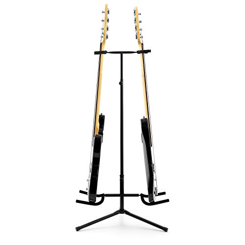 Tiger GST100-BK Support pour Guitare – Double – Noir - Les Beatles, Paul McCartney, John Lennon, RIngo Starr, George Harrison Tiger GST100-BK Support pour Guitare - Double - Noir – Image 5