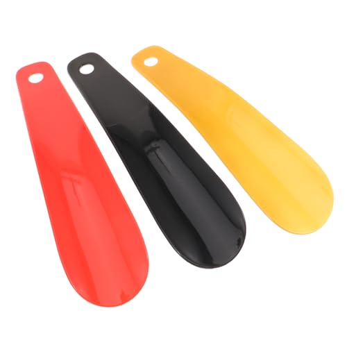 FOMIYES 6pcs Plastic Shoe Horn Set 16cm Long Handle for Boots Senior-friendly Boot Shoe Horn Easy to Use Fashion Portable