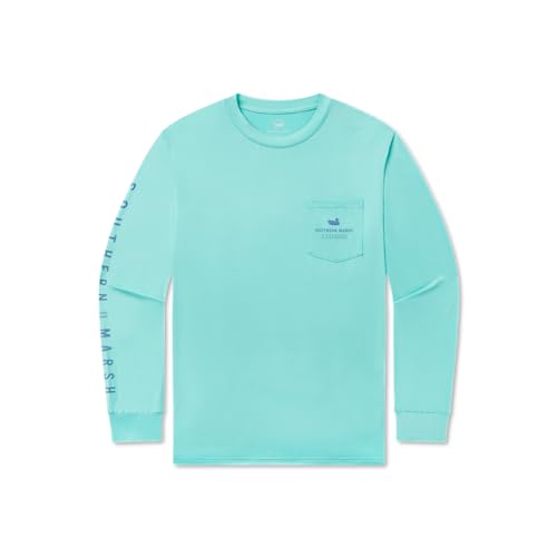 Southern Marsh Youth’s FieldTec Featherlight - Summer School T-Shirt – Long Sleeve Casual Graphic Tee2