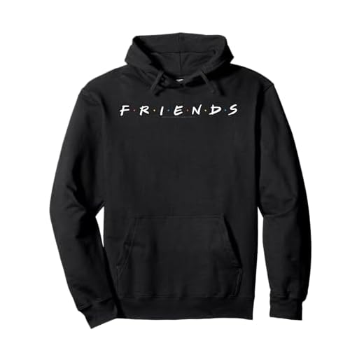 Friends Logo White Sudadera con Capucha