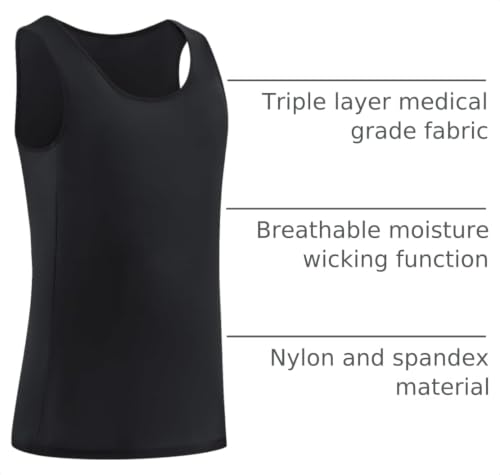 Image of XUJI Transgender FTM Women Breathable Tank Chest Binder