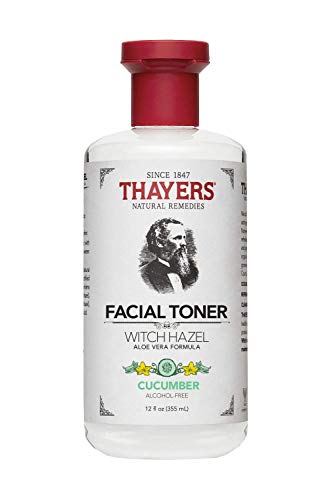 Thayers Alcohol-Free Cucumber Witch Hazel Facial Toner with Aloe Vera Formula - 12