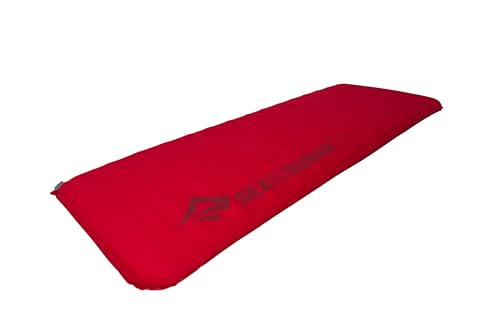 Sea to Summit Comfort Plus Self-Inflating Foam Sleeping Pad for Camping, Rectangular - Rectangular...