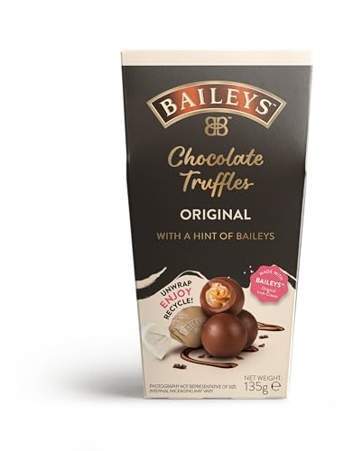 Baileys Irish Cream Twist Wraps Milk Chocolate Truffles in a Box 135G