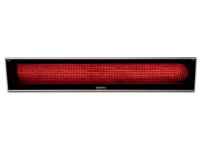 Bromic Platinum Smart Heat Marine 4500W Electric Patio Heater - Radiant Infrared, 220V-240V, Black Finish - BH3622002