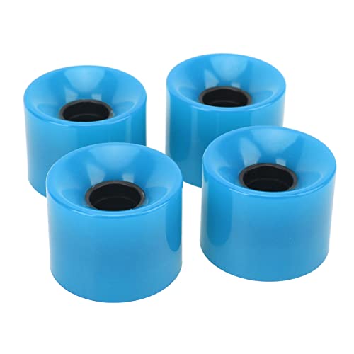 SPYMINNPOO Ruedas de Monopatín, Ruedas de Monopatín 60x45mm 4PCS PU Reemplazo de Rueda de Monopatín para Street Skate Vert Rampas Tricks and Grinds(Azul) Dar Un Paseo En Bicicleta Scooter Eléctrico