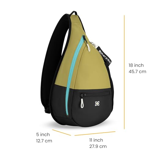 Image of Sherpani Esprit, Sling Backpack, 10L Travel Bag, Right-Handed Shoulder Sling Purse, Crossbody Backpack, Travel Gifts, RFID Protection (Alchemy)