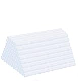 Lnkey 60pcs Barras de silicona transparente (7x210 mm) para pistola de pegamento , extra largas barras de pegamento termofusible