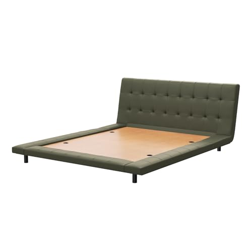 Image of Wakefit Somora Queen Size Non Storage Upholstered Bed