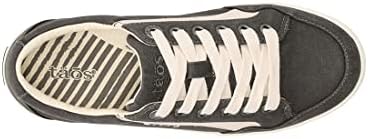 Taos Footwear Women's Shooting Star Graphite/Beige Distressed Sneaker 9.5 M US | Image 4