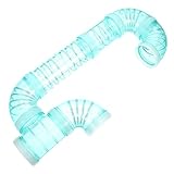 NUOBESTY Hamsterkäfig Röhrensystem DIY Hamster Tunnel Außenkäfig Erweiterung Kleintier Käfig Rohrsystem für Hamster Igel Eichhörnchen Meerschweinchen Spielspaß