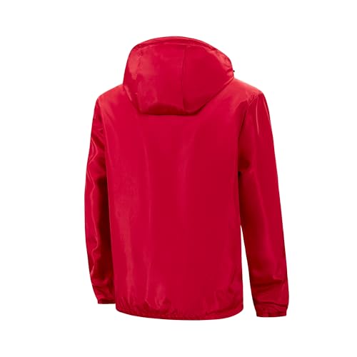 congluoki Jaqueta masculina refletiva ciclismo corta-vento moda corrida viagem esportes casacos com