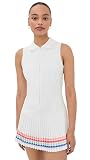 Beach Riot Women's Bria Dress, Bright White Horizon, S