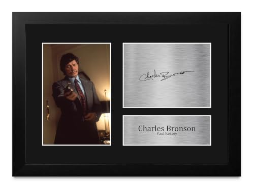 Evite marcos caros con este cuadro Charles Bronson Death Wish A4 enmarcado