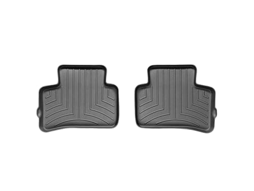 Weathertech Custom Fit FloorLiners for Mercedes GLK-Class, GLK-Class, 2nd Row (442102), Black