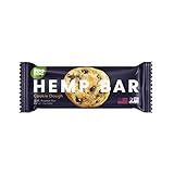 Evo Hemp Organic Protein Bar (Cookie Dough, 12 Pack) Featuring White Plume Native American Hemp - Great Tasting High Fiber, Sustainably Sourced, Paleo and Vegan Friendly Protein Bar