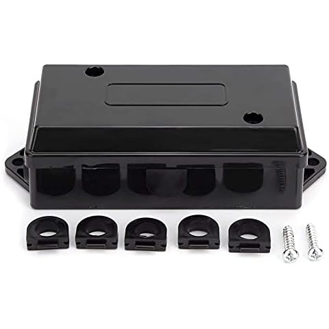zhuolong Wiring Junction Box US 7 Way Trailer Wiring Junction Box Waterproof Wire Cord Junction Box Cover