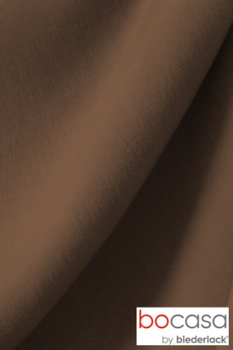 Biederlack Wohn- und Kuscheldecke, 100 % Baumwolle, Samtband-Einfassung, 150 x 200 cm, Schoko, Cotton Pure, 239749 - Image 4