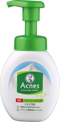 メンソレータム アクネス ニキビ予防薬用ふわふわ泡洗顔 160mL
