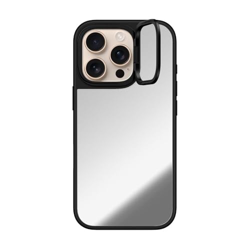 Coque iPhone 16 Pro CASETiFY miroir argent et noir compatible MagSafe - 4