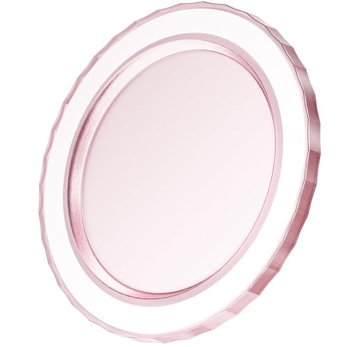 CloudValley Base Magnétique Compatible avec Popsocket Phone Grips, pour Kindle Base Mobile de Support de téléphone, Accessoires légers Slim Case, Base Anneaux de TéLéPhone, Rose