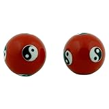 Qi Gong Sfere Yin Yang Rosso – 4 cm
