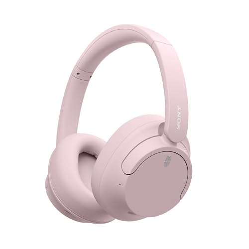 Sony WH-CH720N Kabelloser Bluetooth-Kopfhörer mit Geräuschunterdrückung, hoher Klangqualität, Umgebungsgeräuschmodus, leichtes Design, bis zu 50 Stunden Akkulaufzeit, iOS & Android - Rosa