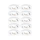 Paulmann 99995 LED Einbauleuchte 3-Step-Dim 10er-Pack schwenkbar 82mm 70° 10x4,8W 10x450lm 230V 3000K Weiß matt