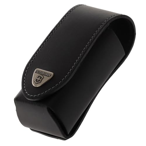 Victorinox, Gürteletui Leder, schwarz, Accessoires für Taschenmesser, Outdoor, Multifunktion