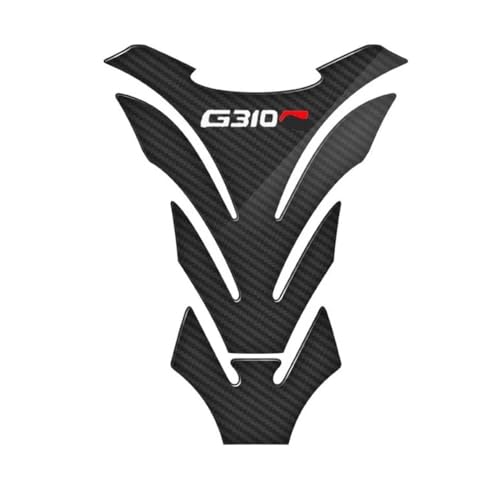 Sublimez votre G310R avec l'autocollant réservoir moto carbone