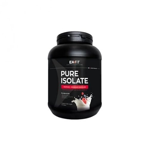 Eafit Proteine In Polvere Isolate 750G | Pure Whey Proteine Isolate| 27G Di Protein E 6.5 G Di Bcaa Per Porzione | Basso Zuccheri E Grassi |Per Aumento Della Massa Muscolare | Frutti Rosso - 4