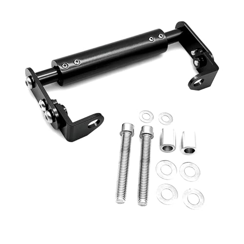 BDDXWSM Support De Téléphone GPS pour Moto pour, Barre D'extension 22 Mm pour Petit Véhicule Tout-Terrain Support GPS téléphone(Noir)