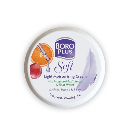 Image of BoroPlus Soft Light Moisturising Cream|Light & Non-sticky|Provides 24 hour moisturisation | For Soft Fresh Skin 300 ml