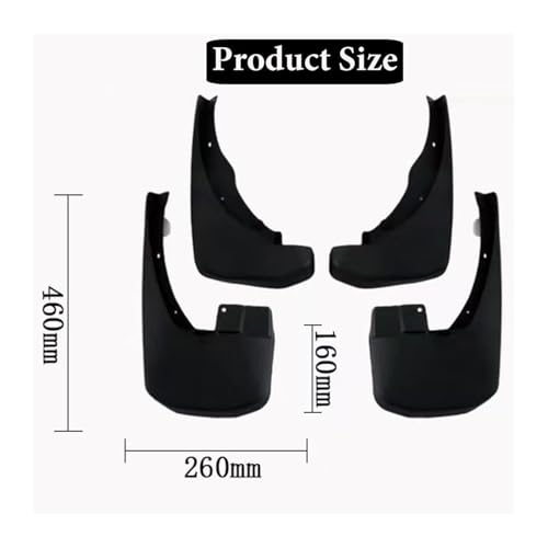 Garde-boue Nissan Frontier D40 accessoires auto protection durable - 2