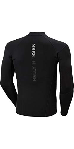 Chaqueta Helly-Hansen para hombre 2mm de neopreno para actividades acuáticas - Negro - Fácil estiramiento miniatura 2