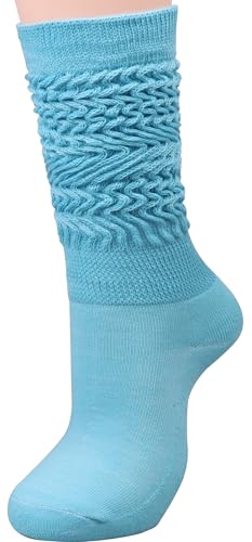 Image of Galsang Women's Slouch socks Women's Knee-High Scrunch Socks for Women,Soft Long Scrunch Boot Socks,#K306