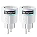 Produktbild SwitchBot Plug Mini 2er Pack, Matter-fähig mit Leistungsüberwachung, WLAN Steckdose kompatibel mit Alexa, Google Home, Apple Home und Home Assistant (über Matter), Sprach- & App-Steuerung, 16A Type F