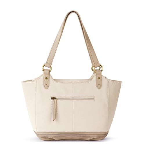Image of The Sak Bolinas Leather Satchel - Spacious Shoulder Bag with Zip Closure